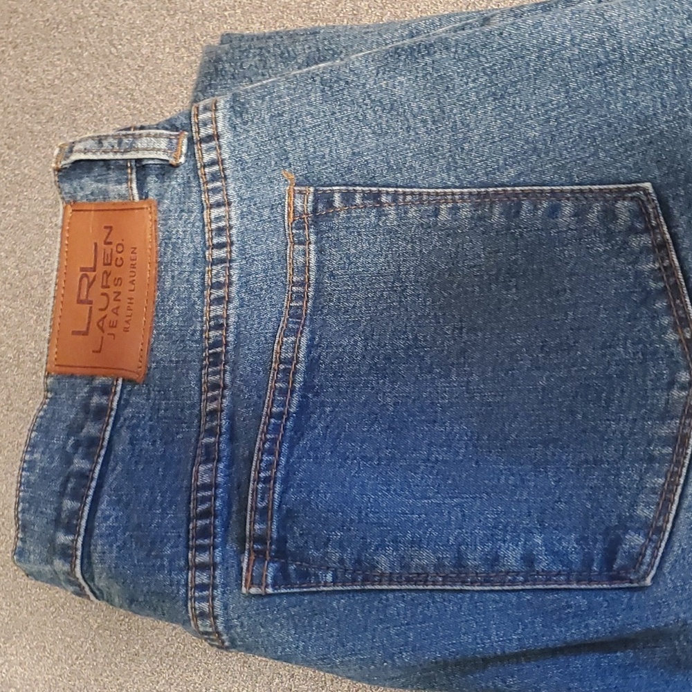 Ralph Lauren Blue Straight Leg Jeans